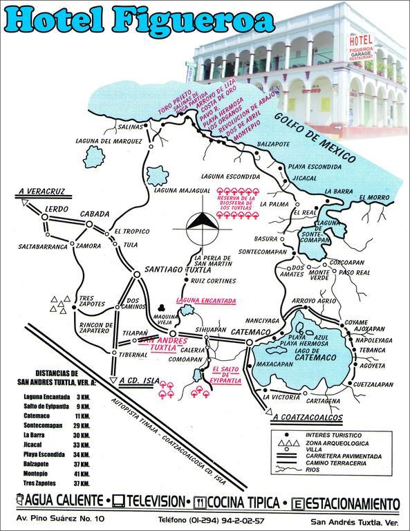 Hotel Figueroa San Andrés Tuxtla Eksteriør billede